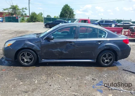 2011 Subaru Legacy 2.5I Premium z USA, uszkodzony, nr VIN 4S3BMBG6XB3240760